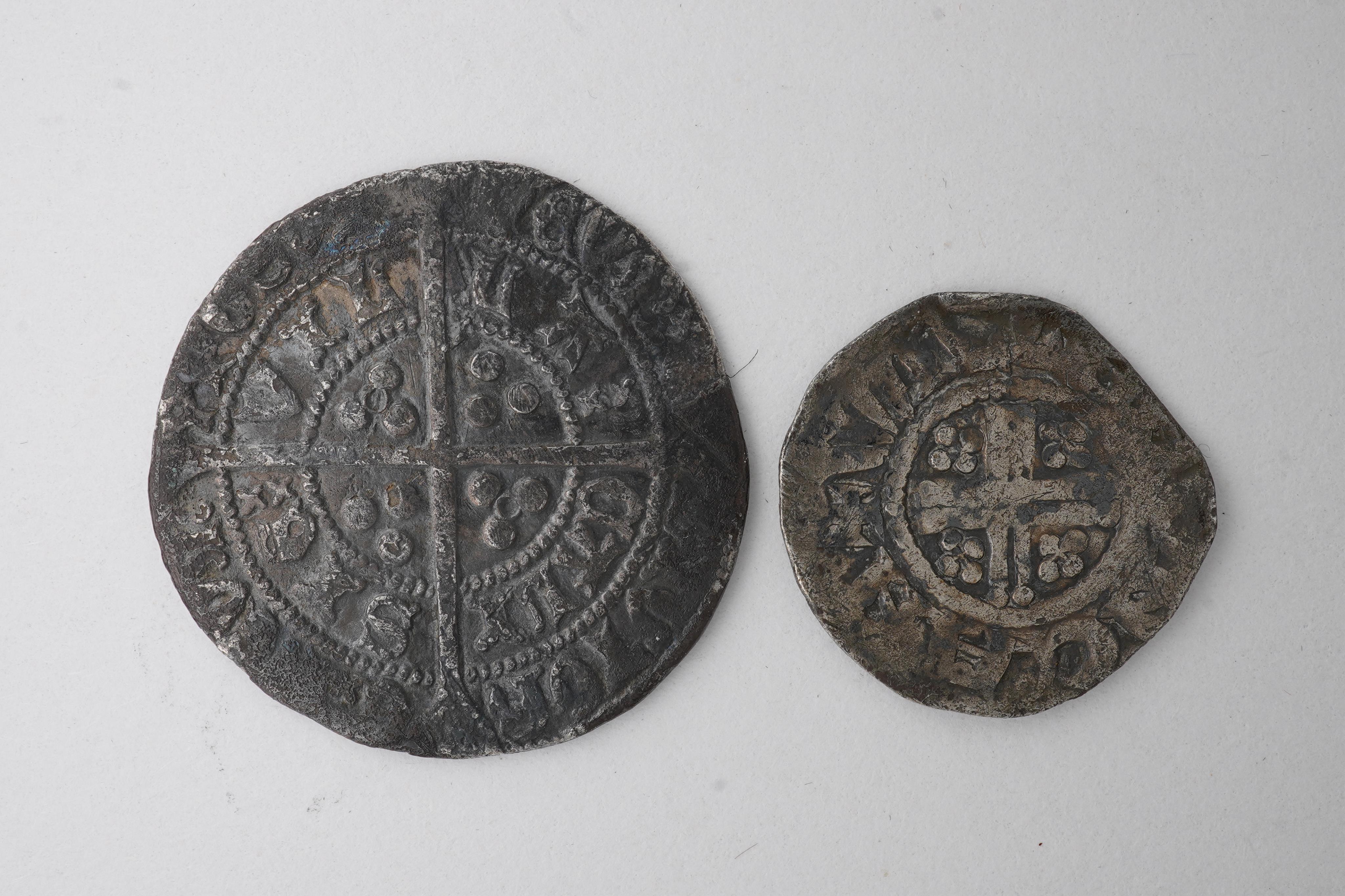 British hammered silver coins, Henry II (1180-1189), short cross penny, fine, Henry VI (1422-61), annulet-trefoil sub-issue, groat, S. 1854, VF